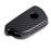 Black Carbon Fiber Finish Plastic Key Fob Case For VW MK8 VIII Golf/GTI ID3 ID4