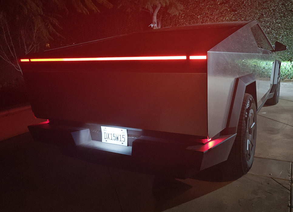 18-SMD 3x Brighter Xenon White Full LED License Plate Light For Tesla CyberTruck