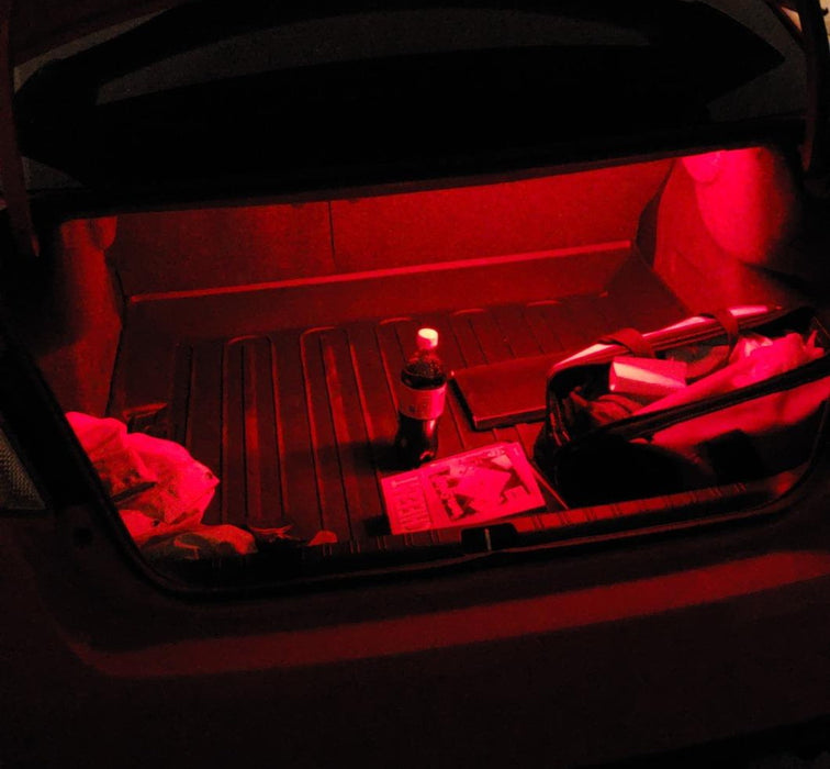 Super Red Full LED Trunk Cargo Area Light For Ford Mustang Fusion Escape Focus