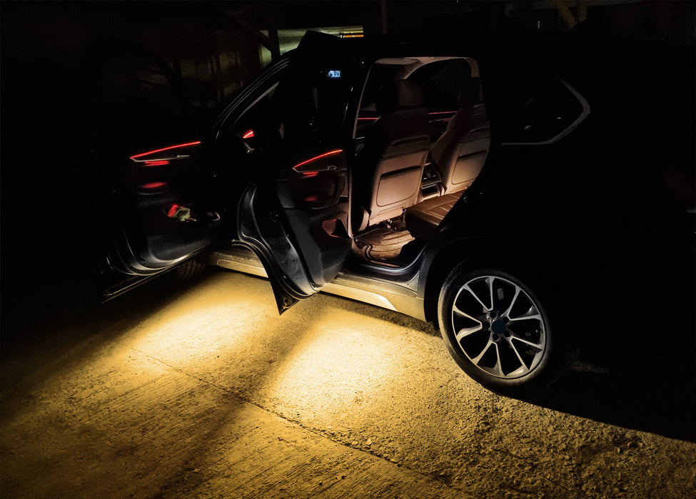 Multi-Color RGB LED Glove Box/Footwell Lights w/Remote For VW GTI Golf Jetta CC