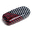 Black/Red "Carbon" Pattern Hard Key Case Shell For Dodge Jeep Chrysler Smart Key