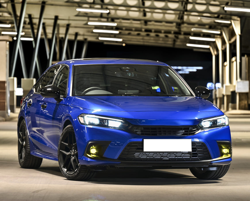 3000K Yellow 15W OE-Spec LED Fog Lights w/ Relay For Honda Civic Accord Integra