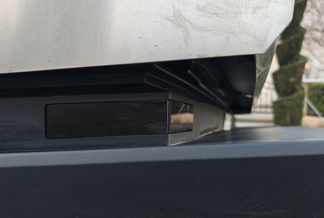 4x Exact Fit Rear Side Marker & Bumper Reflector Black-Out Covers For CyberTruck