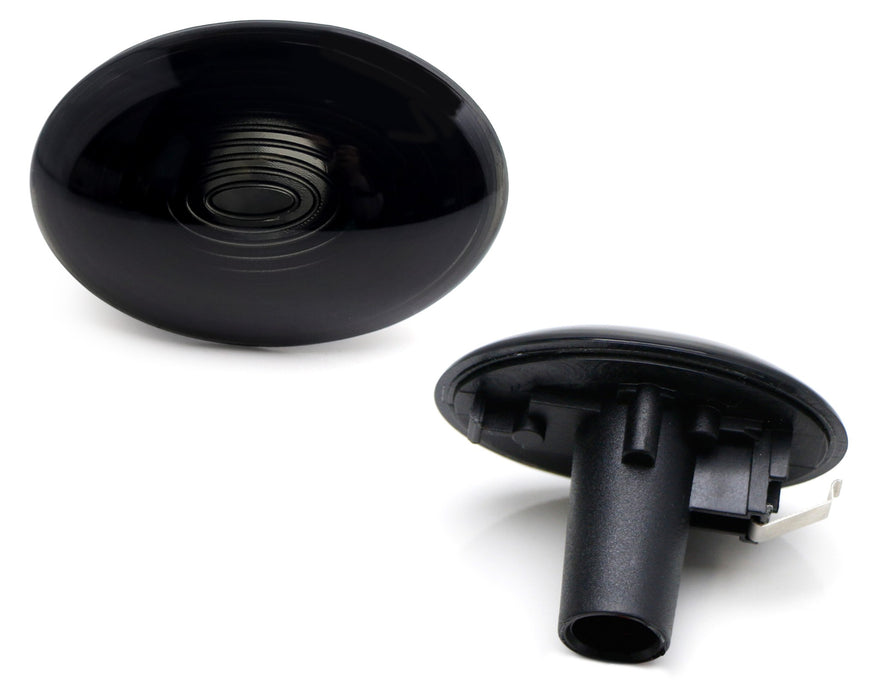 Smoked Front Fender Side Marker Lenses For Gen2 R56 R55 R57 R58 R59 MINI Cooper