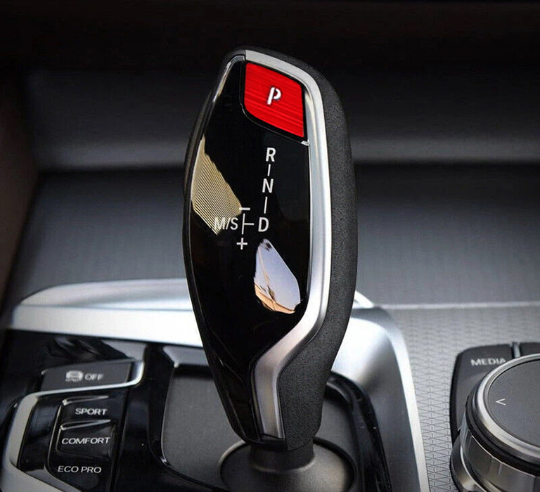 Sports Red Shift Knob P Button Cover Trim For BMW Gxx 5 7 6GT X3 X4 Standard