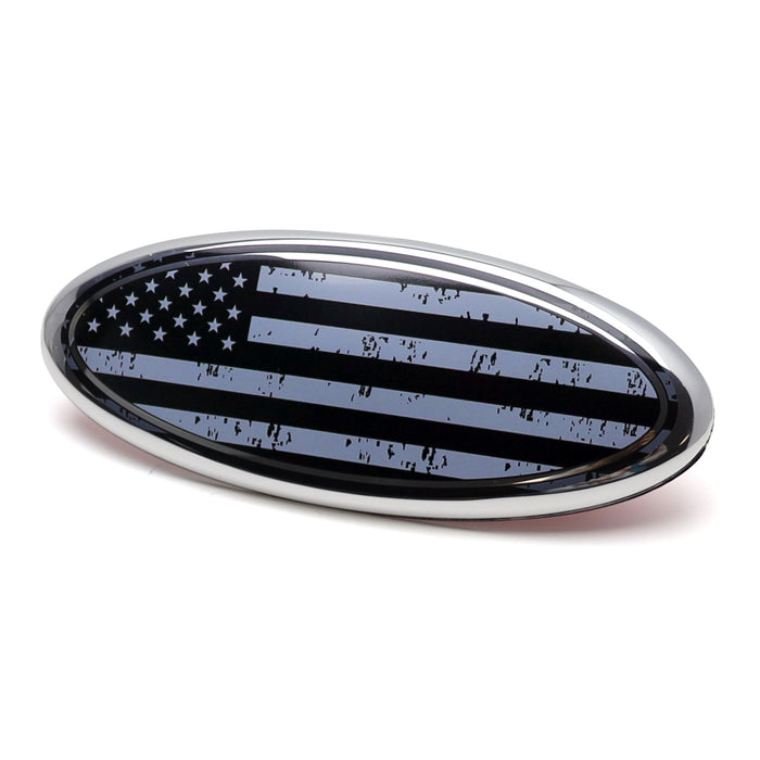 7" Distressed US Flag Grille Emblem Badge For Ford F150 F250 Escape Explorer…