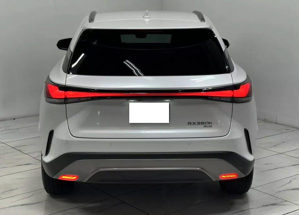 Smoked Lens Full LED Lower Bumper Reflector Lights For Lexus 2023-up RX 350 450