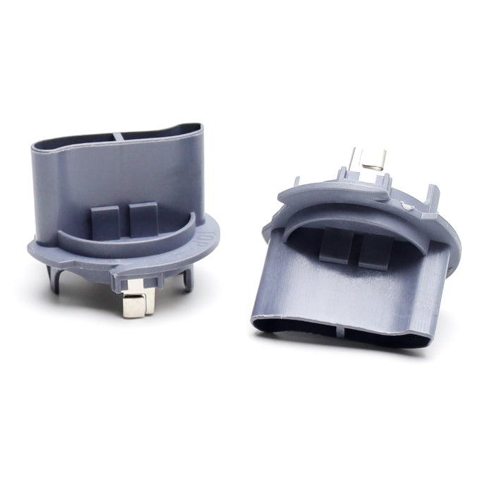 H7 Headlamp Bulb Socket Retainer Cap Holder Adapters For VW MK5 Golf R32 Jetta V