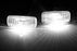 Clear Lens Front/Rear Fender Side Marker Lamps w/ White LED For 2010-18 RAM DRW