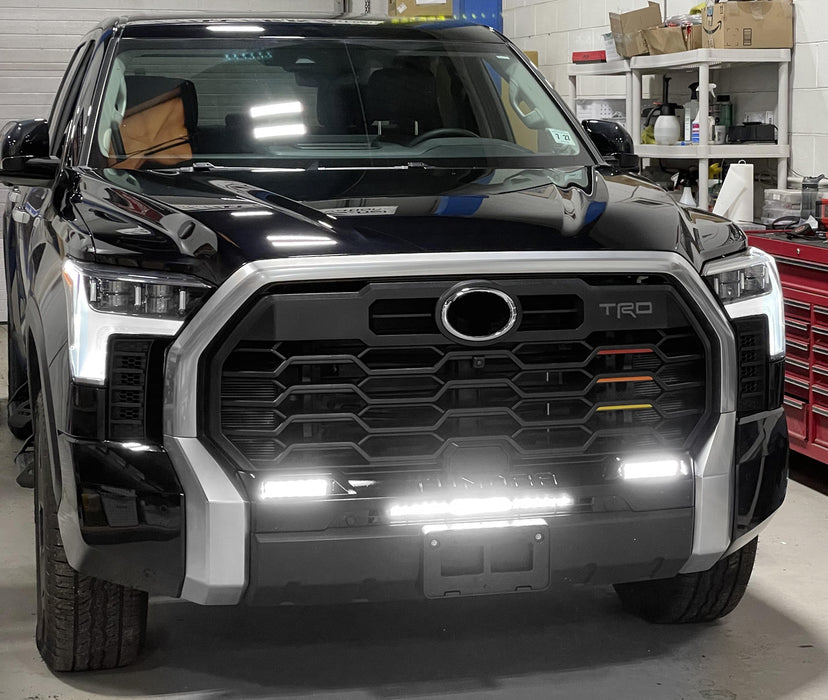 OE-Spec White/Amber Dual-Color LED DRL/Fog Kit For Toyota Tundra Tacoma 4Runner