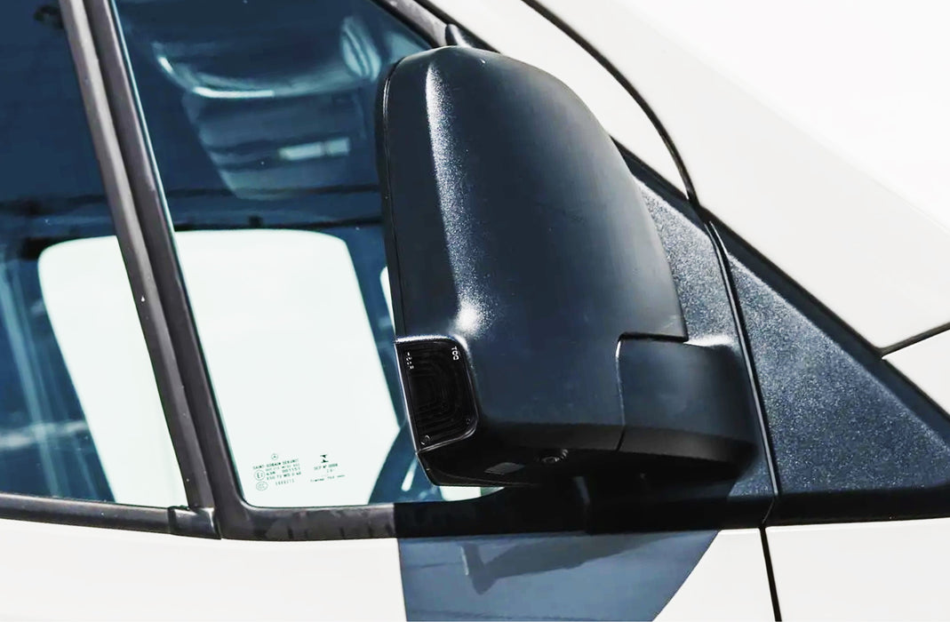 Smoke Lens Side Mirror Turn Signal Light Housings For Mercedes 2018-up Sprinter