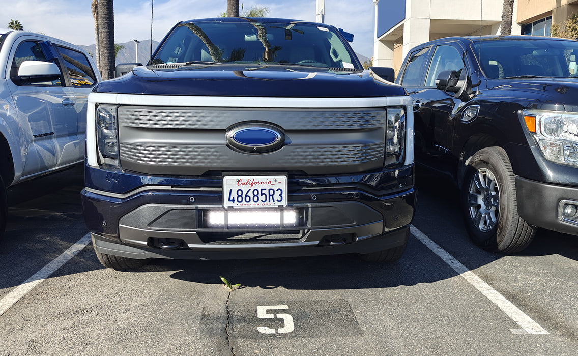 Lower Grille LED Light Bar Kit For Gen4 F150 STX King Ranch Platinum Lightning