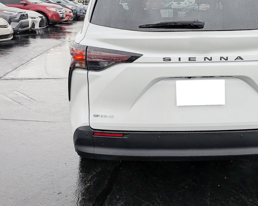 OE-Spec LH RH Red Lens Rear Bumper Reflectors For Lexus TX Toyota Sequoia Sienna