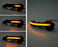 Smoke Full LED Strip Sequential Blink Side Mirror Lights For GR Supra & G29 Z4