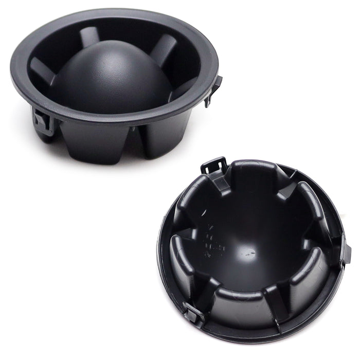 Pair OE-Spec Lower Bumper Fog Light Opening Filler Bezels For 2019-2021 Forester