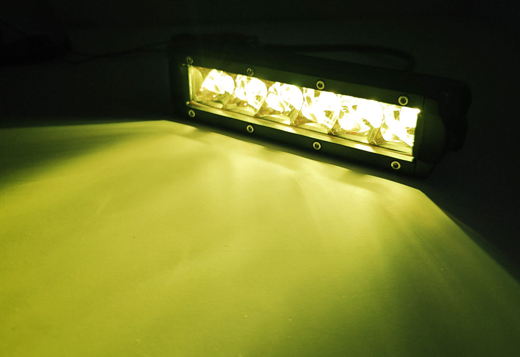 Yellow LED Fog Pocket Light Kit For Toyota 22+ Tundra/Sequoia 24+ Tacoma/4Runner