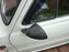 Matte Black California Claasic Retro Style Universal Oval Rear View Side Mirrors