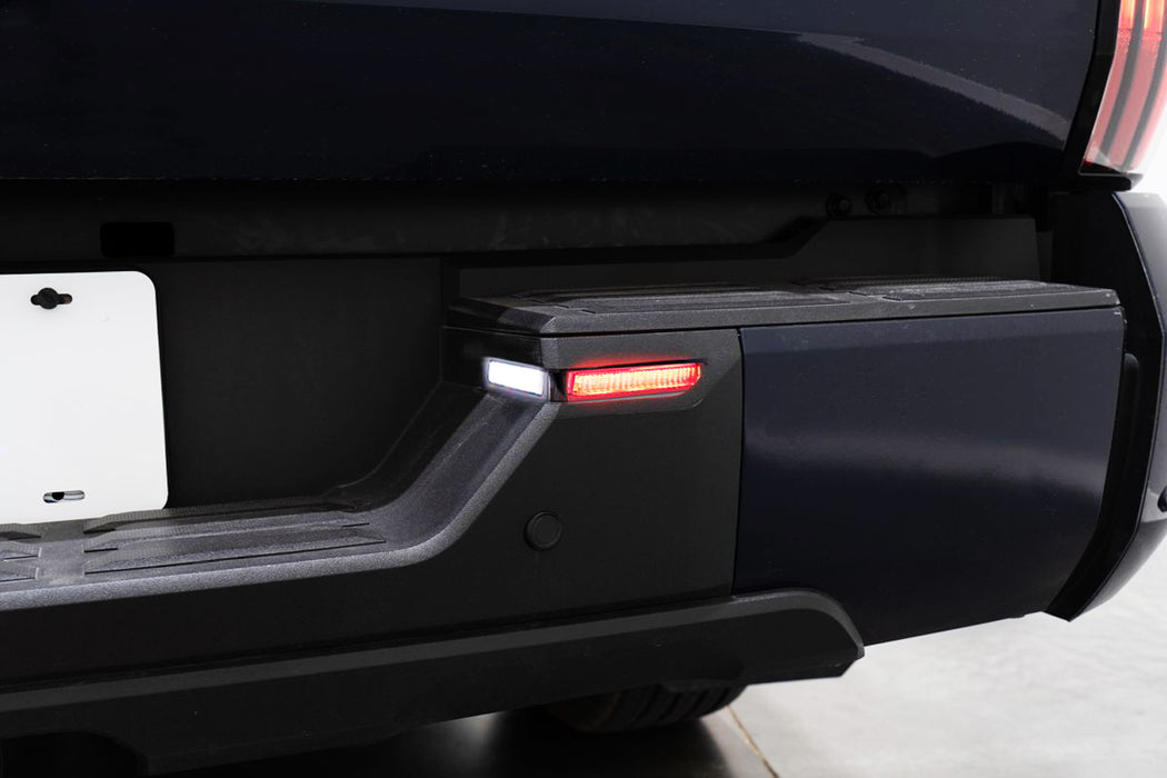 3-In-1 Red Rear Fog, White LED Reverse & License Plate Light For 2022-up Tundra