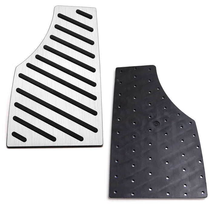 OE-Spec Racing Design Silver Rest Dead Pedal Cover For Toyota 2021+ Sienna XL40