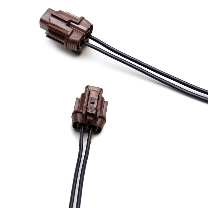 Set of 2 LHD RHD Female ABS Wheel Speed Sensor Connectors For Nissan Infiniti