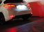 Smoked Lens Full LED Rear Bumper Reflectors For Lexus CT200 as Tail/Brake/Signal