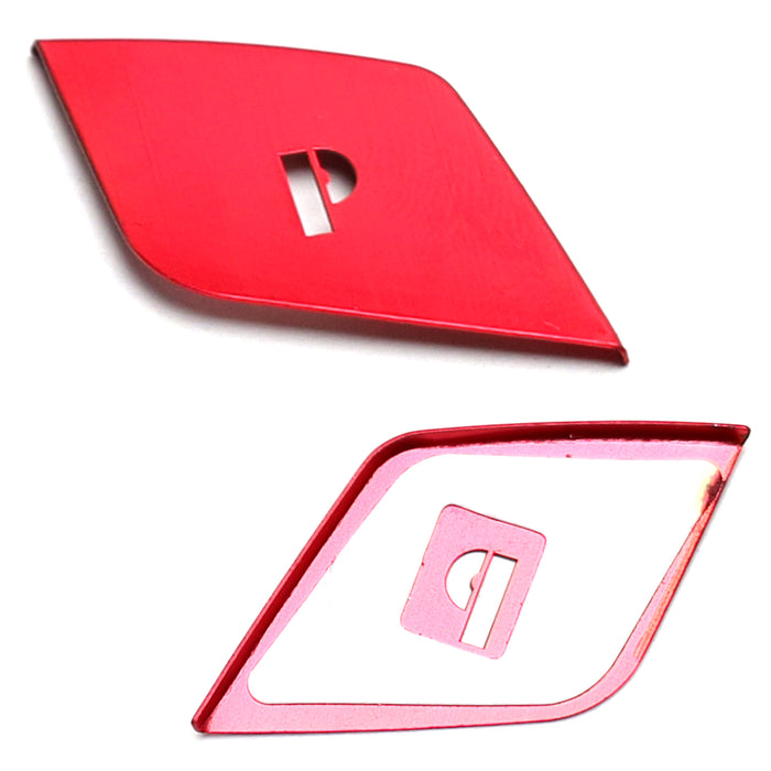 Sports Red Shift Knob P Button Cover Trim For BMW Gxx 5 7 6GT X3 X4 Standard