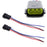 2 Pre-Wired 3-Pin Plug Adapters For Defender 2 3, NAS RDX Wipac LED Lamp Upgrade