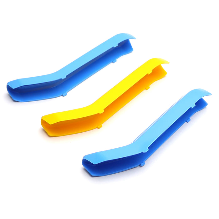 Sweden Flag Color Grille Decoration Insert Trims For 2021-24 Volvo XC40 20 Beams