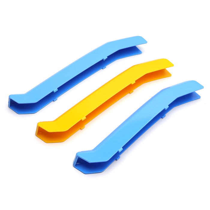 Sweden Flag Color Grille Decoration Insert Trims For 2021-up Facelift Volvo XC60