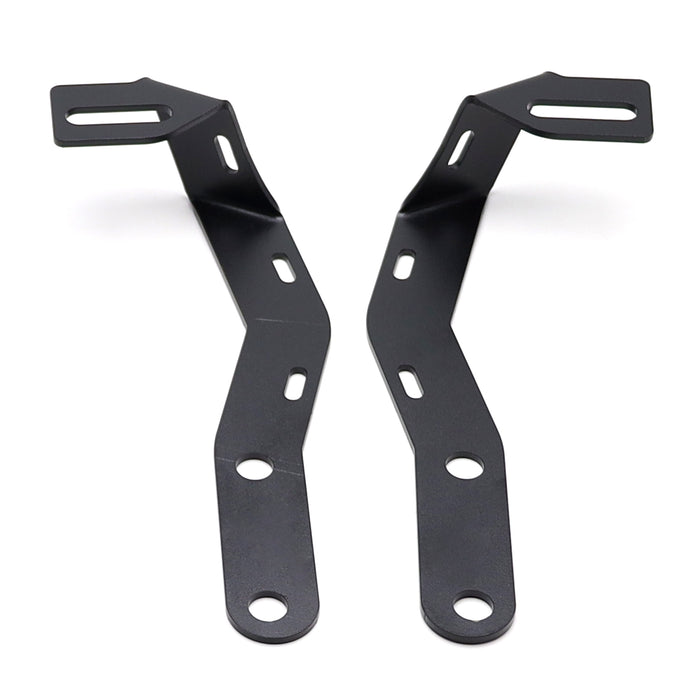 Hood Hinge A-Pillar LED Pod Ditch Light Bracket Mount For Toyota 2016-23 Tacoma