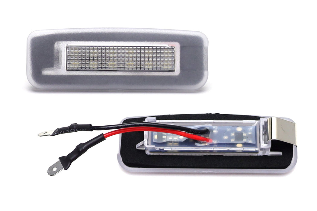 White Full LED License Plate Lights Kit For 2000-2007 Ford Focus MK1 US Models