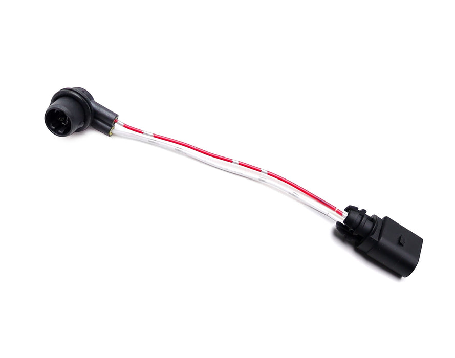 W16W Bulb Holder & Plug w/ 7" Wire For Audi 17-up Q7 Lower Bumper Taillight Bar