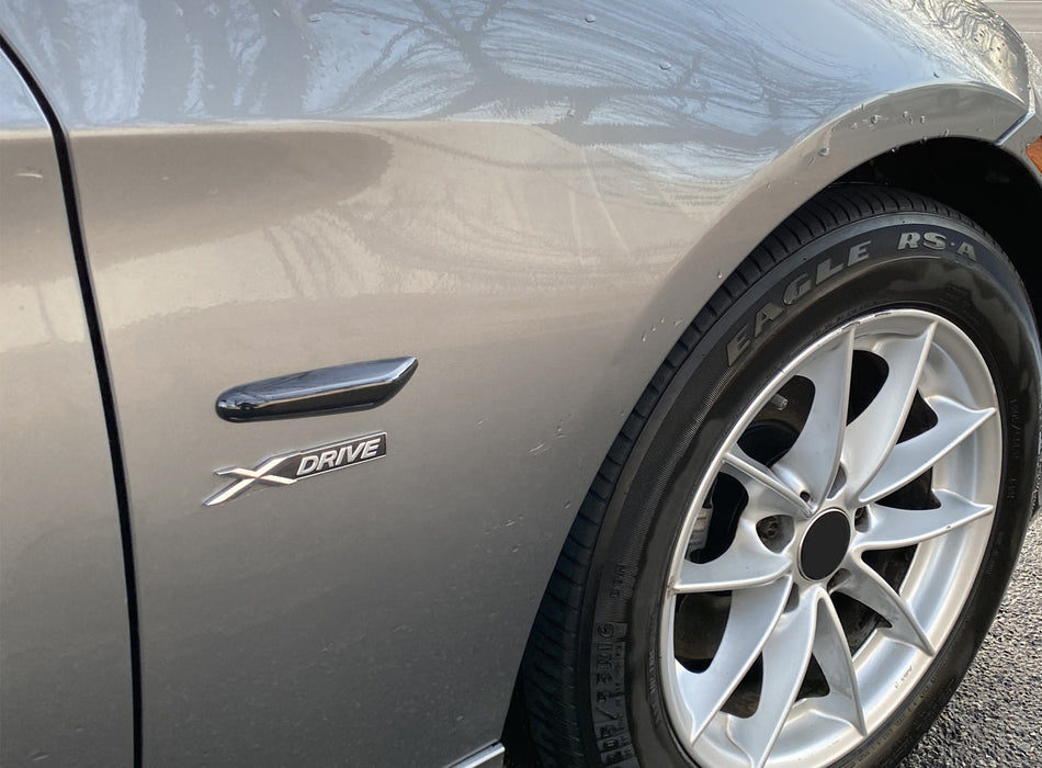 Euro Smoked Lens Front Fender Side Marker Housings For BMW 1 3 5 Series X3, etc