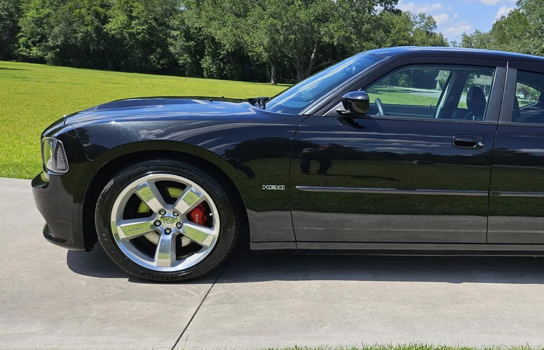 Semi Smoke Clear Lens Headlight Corner Side Marker Lamps For 06-10 Dodge Charger