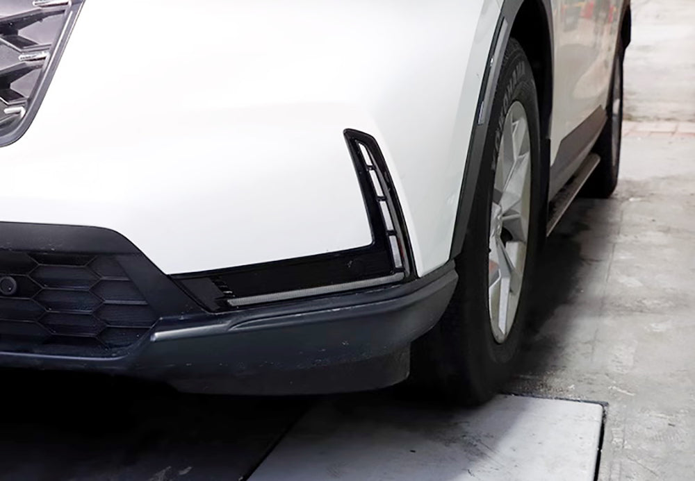 L-Shape White/Amber Switchback LED Daytime Running Light Kit For Honda Gen6 CR-V