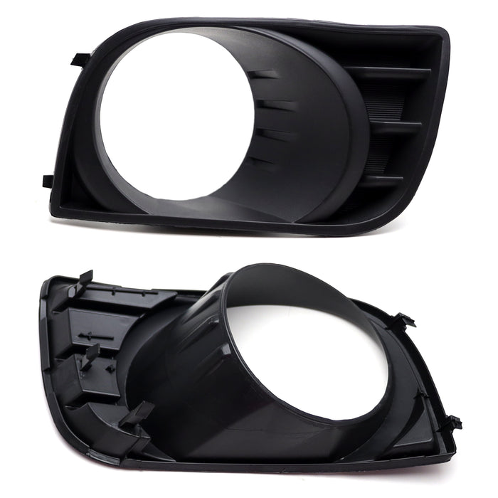 Driver & Passenger Side OE-Spec Fog Lamp Bezel Covers For Toyota 2008-17 Sequoia