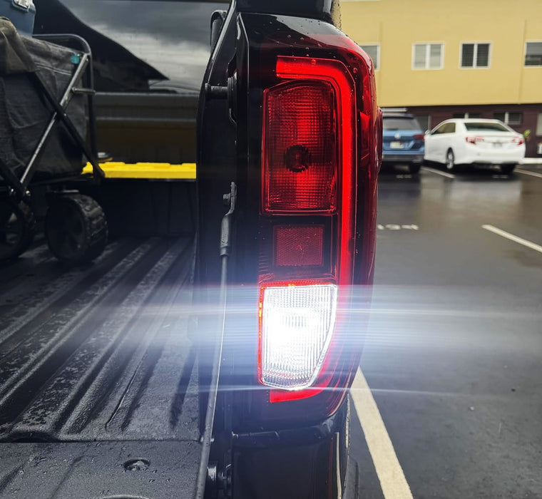 White 10-SMD 912 921 W16W LED Backup Reverse Lights For Chevy 2014-up Silverado