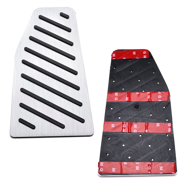 OE-Spec Racing Design Silver Rest Dead Pedal Cover For Toyota RAV4 Lexus NX RX