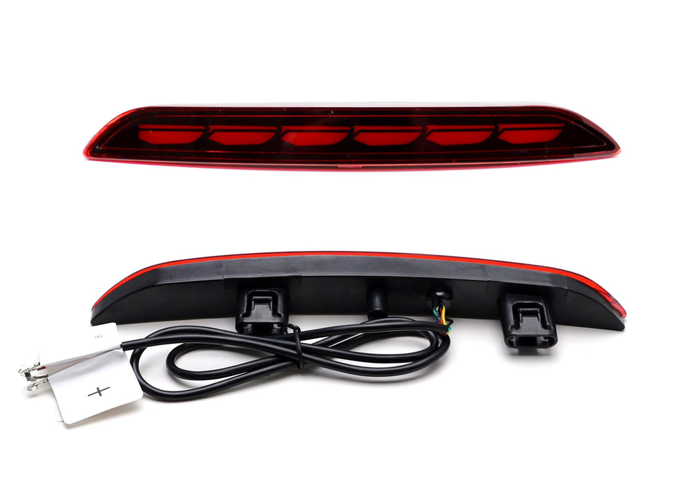 Full LED Bumper Reflector Brake/Sequential Signal Lamp For Honda 22+ Civic Hatch