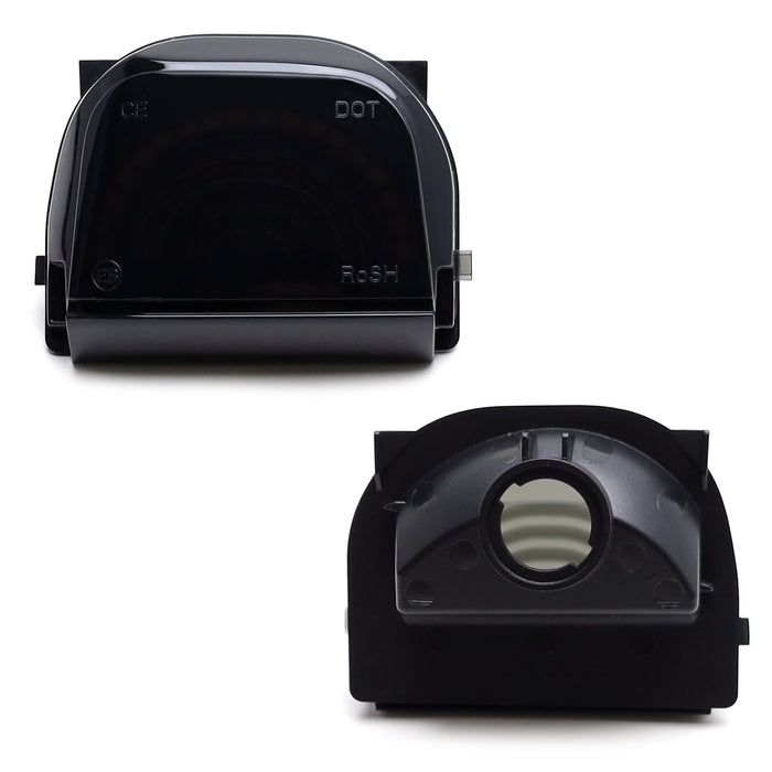 Smoke Lens Side Mirror Turn Signal Light Housings For Mercedes 2018-up Sprinter