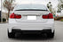 Euro Smoked Rear Bumper Reflector Replacements For BMW F30 3 Series w/ M Bumper