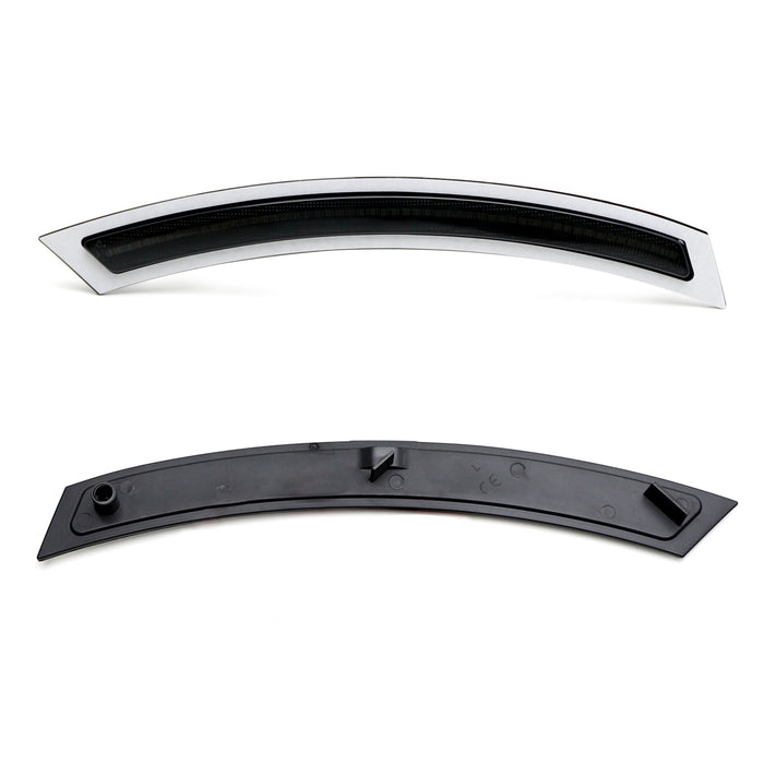 Euro Smoked Front Bumper Side Marker Reflex Replacement For BMW 14-19 F15 X5 X5M