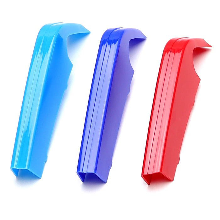 M-Color Stripe Grille Insert Trims For 25+ BMW G20 3 Series LCI Standard 8-Beam