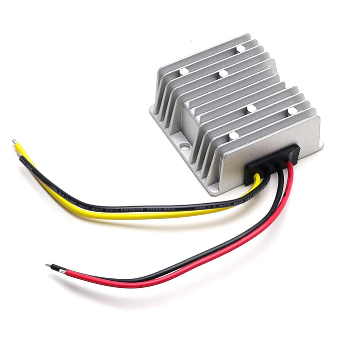 48V Step-Down 12V 300W Max Converter For Tesla CyberTruck Install LED Light Bar