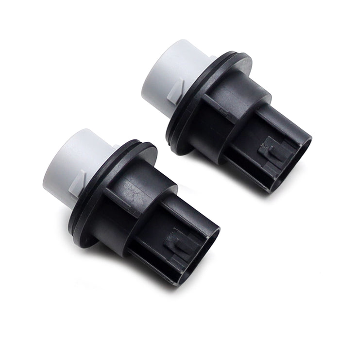(2) 3157 Bulb Plug Sockets For Dodge Chrysler Headlamp/Taillamp Turn Signal Bulb