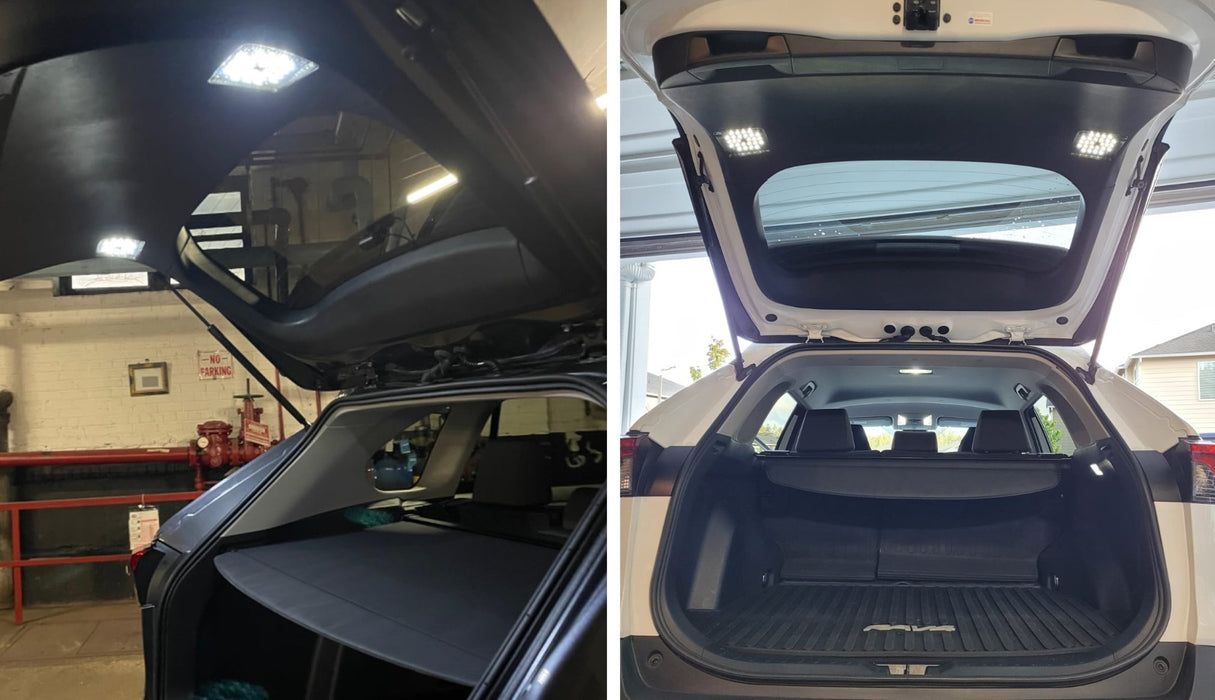 Full LED Rear Hatch Door Tailgate Lid Overhead Light Kit For Toyota 2019-21 RAV4