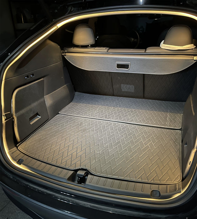 3K Warm White 360?? Trunk Illumination LED Light Strip w/Switch For Tesla Model Y