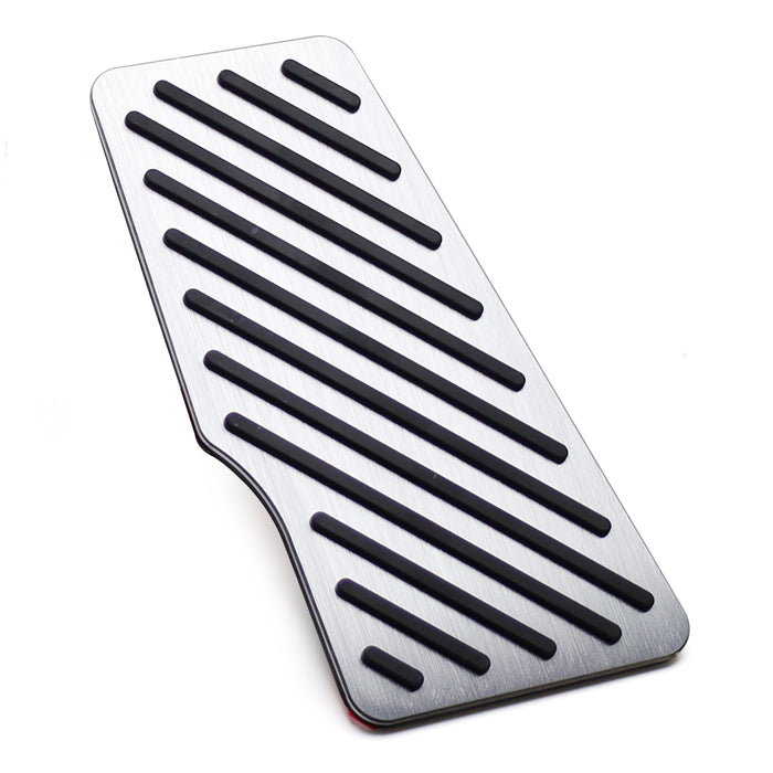 Racing Design Silver Rest Dead Pedal Cover For Toyota 18-up Camry, 19-22 Avalon