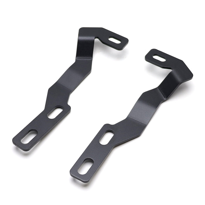 Hood Hinge A-Pillar LED Pod Ditch Light Bracket Mount For 2016-23 Toyota Tacoma