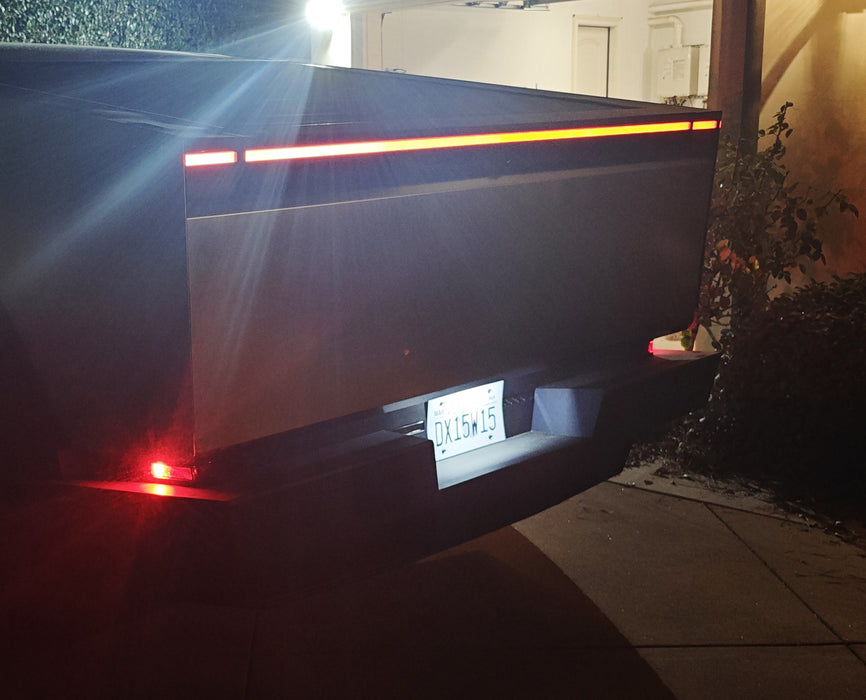 18-SMD 3x Brighter Xenon White Full LED License Plate Light For Tesla CyberTruck